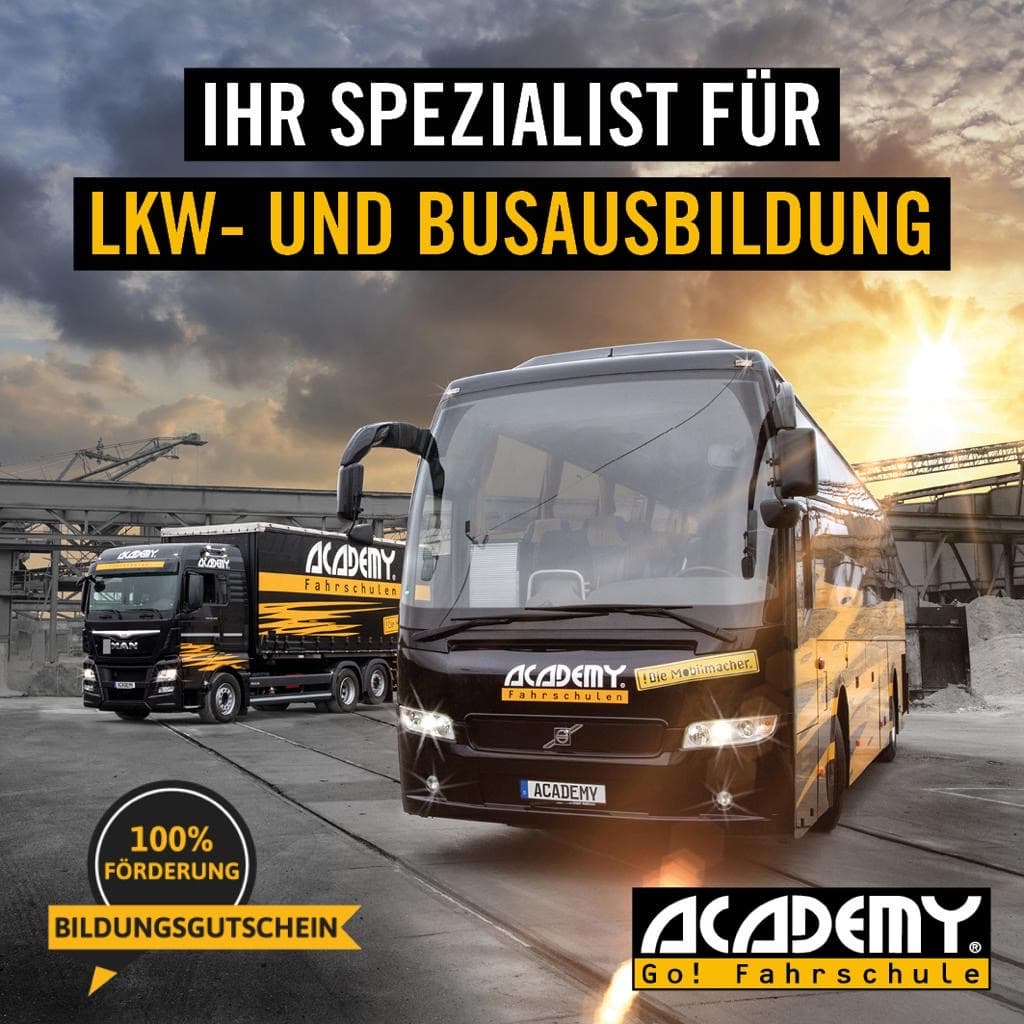 LKW-Fahrer/in oder Busfahrer/in werden | Die TQ1 und TQ3 für Berufskraftfahrer